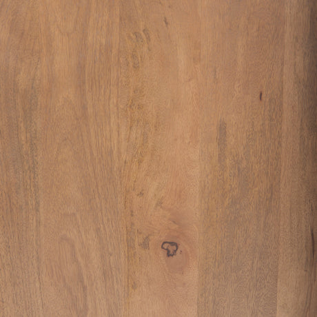 Astrid Medium Brown Solid Wood 3 Drawer Cabinet by Mercana at Eve Furniture