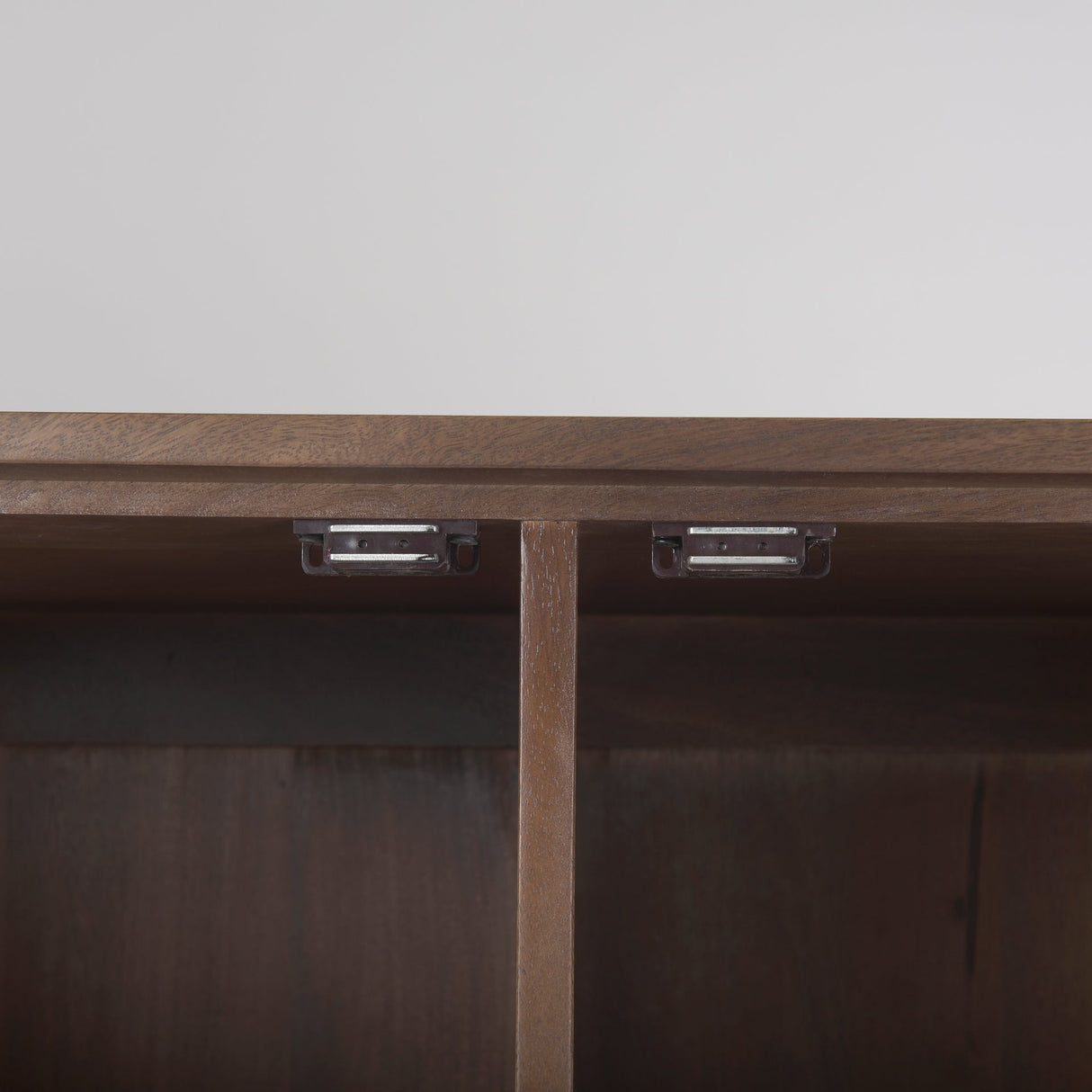 Astrid Medium Brown Solid Wood Armoire by Mercana at Eve Furniture