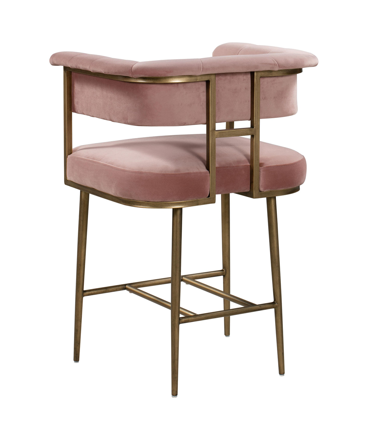 Astrid Velvet Stool by TOV Furniture at Eve Furniture