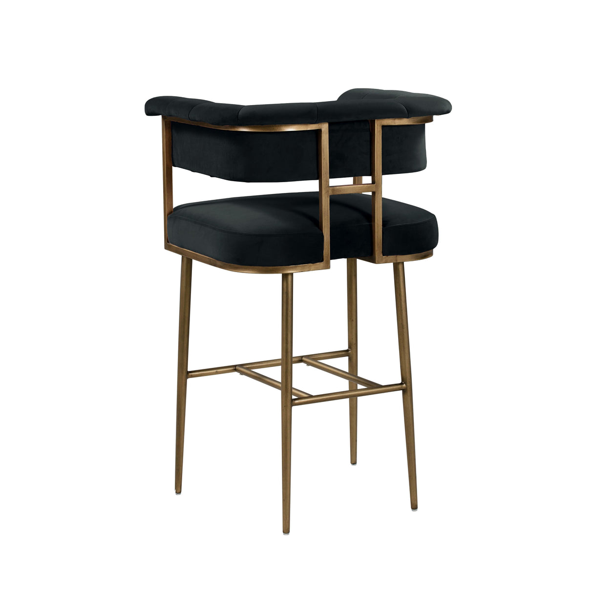 Astrid Velvet Stool by TOV Furniture at Eve Furniture