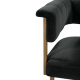 Astrid Velvet Stool by TOV Furniture at Eve Furniture