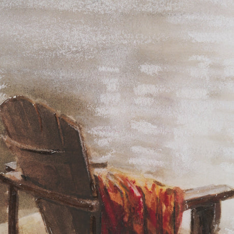 At The Cabin II by Mercana Studio Hand Embelished Framed Artwork Matted under Glass by Mercana at Eve Furniture