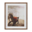 At The Cabin II by Mercana Studio Hand Embelished Framed Artwork Matted under Glass by Mercana at Eve Furniture