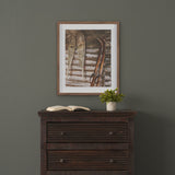 At The Cabin IV by Mercana Studio Hand Embelished Framed Artwork Matted under Glass by Mercana at Eve Furniture