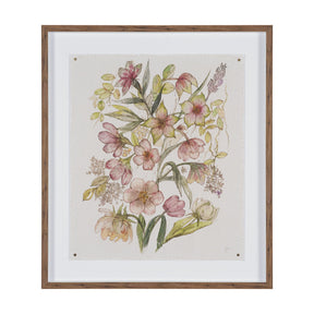 Atelier des Fleurs II by Mercana Studio Framed Artwork Matted under Glass by Mercana at Eve Furniture