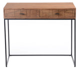 Atelier Desk Natural by Moe's Home at Eve Furniture
