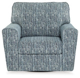 Aterburm Twilight Swivel Accent Chair by Ashley at Eve Furniture