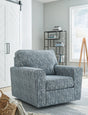 Aterburm Twilight Swivel Accent Chair by Ashley at Eve Furniture