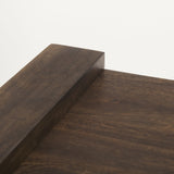 Athelia Dark Brown Wood Accent Table by Mercana at Eve Furniture