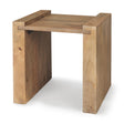 Athelia Light Wood Accent Table by Mercana at Eve Furniture