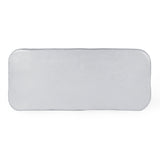 Athen Grey Faux Stone Indoor / Outdoor 95" Rectangular Dining Table by TOV Furniture at Eve Furniture