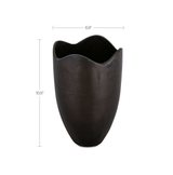 Athena Blackened Bronze Cast Aluminum Vase by Moe's Home at Eve Furniture