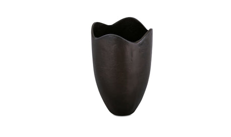 Athena Cast Aluminum Vase Blackened Bronze by Moe's Home at Eve Furniture