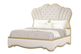 Athena Cream Bedroom Set by Cosmos Furniture at Eve Furniture