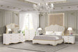 Athena Cream Bedroom Set by Cosmos Furniture at Eve Furniture