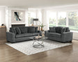 Athena Dark Gray Living Room Set by Homelegance at Eve Furniture