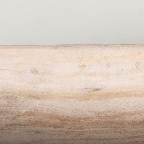 Athena Extra Large Oblong Light-Wash Reclaimed Wood Bowl by Mercana at Eve Furniture