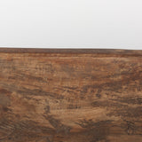 Athena Extra Large Oblong Medium Brown Reclaimed Wood Bowl by Mercana at Eve Furniture