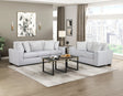 Athena Gray Living Room Set by Homelegance at Eve Furniture