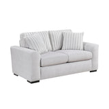 Athena Gray Loveseat by Homelegance at Eve Furniture