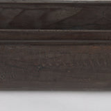 Athena Set of 2 Extra Large Black-Brown Reclaimed Wood Trays by Mercana at Eve Furniture