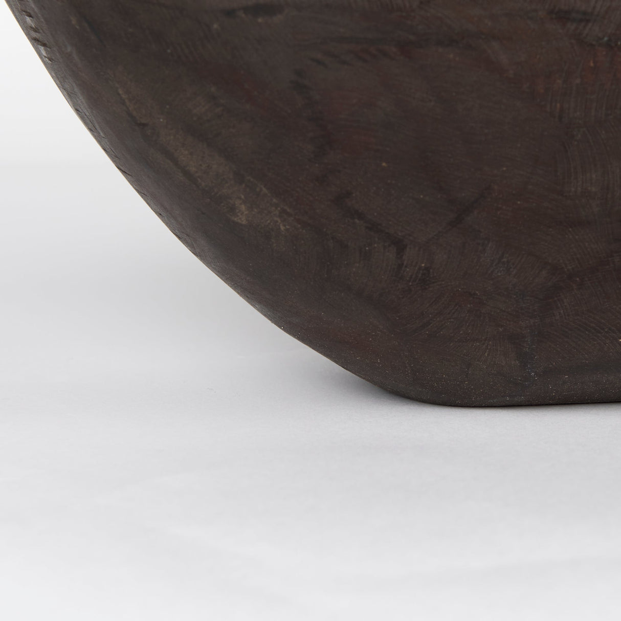 Athena Set of 2 Extra Large Black-Brown Reclaimed Wood Trays by Mercana at Eve Furniture