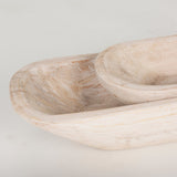 Athena Set of 2 Extra Large Light-Wash Reclaimed Wood Trays by Mercana at Eve Furniture