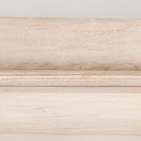 Athena Set of 2 Extra Large Light-Wash Reclaimed Wood Trays by Mercana at Eve Furniture