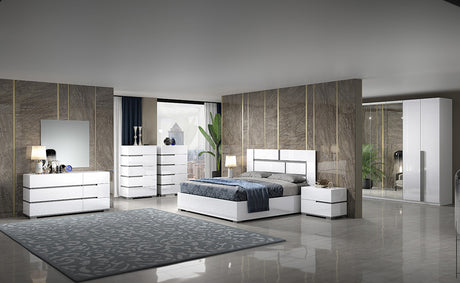 Athena White 2 Door Wardrobe by ESF Furniture at Eve Furniture