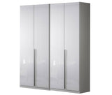 Athena White 4 Door Wardrobe