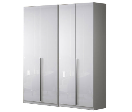 Athena White 4 Door Wardrobe by ESF Furniture at Eve Furniture