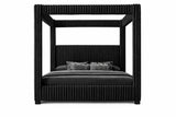 Atlam Black Queen Platform Bed by New Era Innovations at Eve Furniture