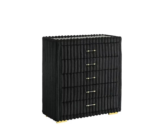 Atlam w/Henley Black Bedroom Set by New Era Innovations at Eve Furniture