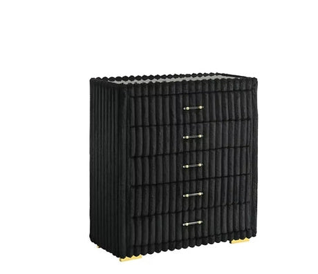 Atlam w/Henley Black Bedroom Set by New Era Innovations at Eve Furniture