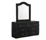 Atlam w/Henley Black Bedroom Set by New Era Innovations at Eve Furniture