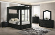 Atlam w/Henley Black Bedroom Set by New Era Innovations at Eve Furniture
