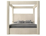 Atlam w/Henley Cream Bedroom Set by New Era Innovations at Eve Furniture