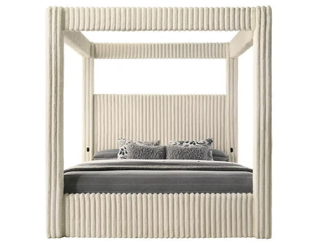 Atlam w/Henley Cream Bedroom Set by New Era Innovations at Eve Furniture