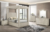 Atlam w/Henley Cream Bedroom Set by New Era Innovations at Eve Furniture