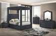 Atlam w/Henley Grey Bedroom Set by New Era Innovations at Eve Furniture