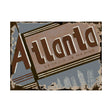 Atlanta by Alarm a Hand Embellished Textured Canvas by Mercana at Eve Furniture
