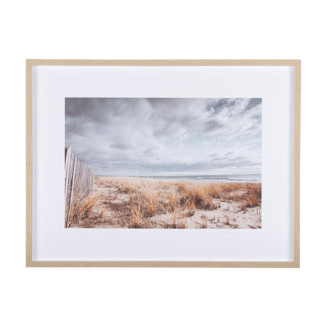 Atlantic Coast Afternoon by Mercana Studio Hand Embellished Framed Photo Art Print Matted under Glas by Mercana at Eve Furniture