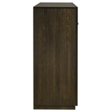 Atlas 7-drawer Bedroom Dresser Cabinet Dark Oak by Coaster at Eve Furniture