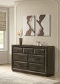 Atlas 7-drawer Bedroom Dresser Cabinet Dark Oak by Coaster at Eve Furniture
