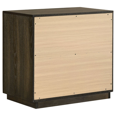 Atlas Dark Oak 4-piece Eastern King Bedroom Set by Coaster at Eve Furniture