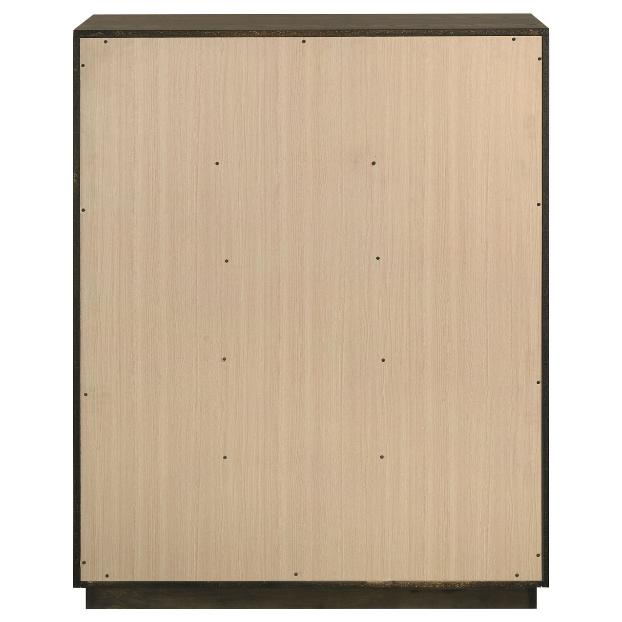 Atlas Dark Oak 5-drawer Bedroom Chest of Drawers by Coaster at Eve Furniture