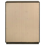 Atlas Dark Oak 5-drawer Bedroom Chest of Drawers by Coaster at Eve Furniture