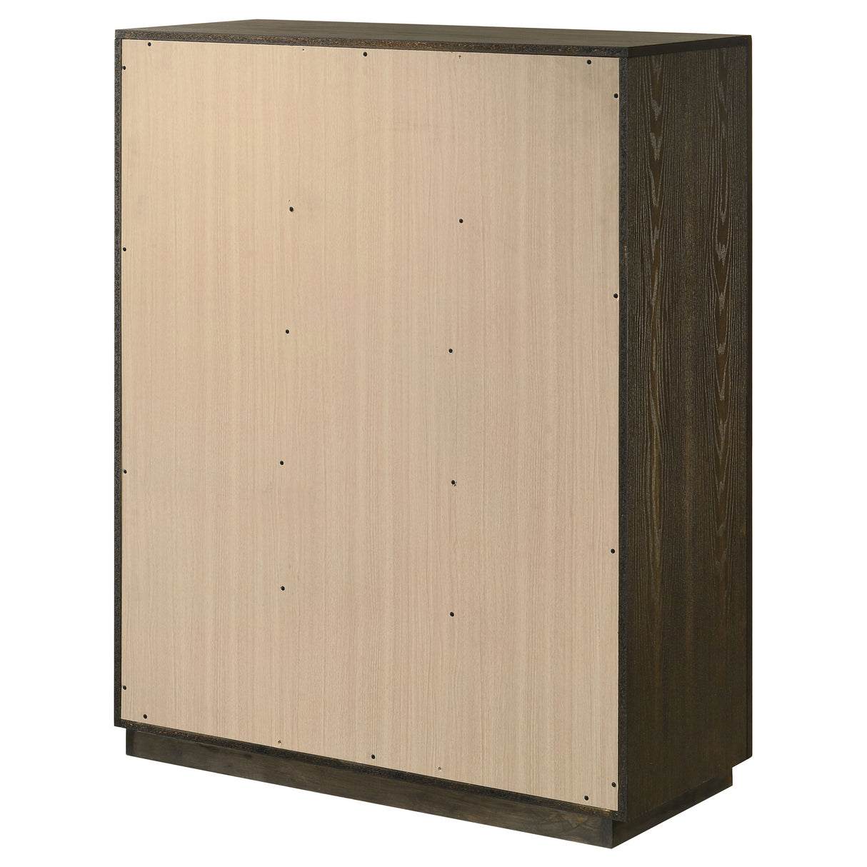 Atlas Dark Oak 5-drawer Bedroom Chest of Drawers by Coaster at Eve Furniture