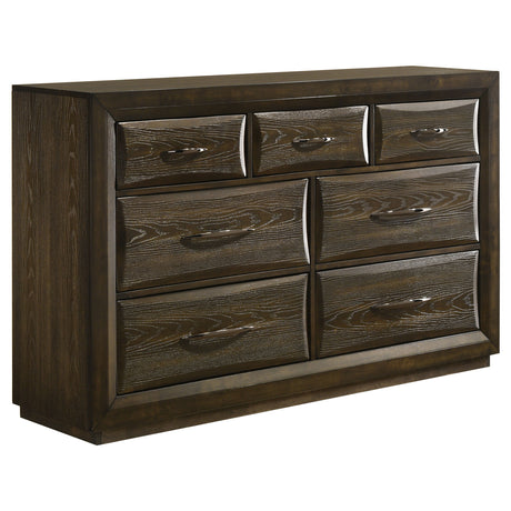 Atlas Dark Oak 5-piece Queen Bedroom Set by Coaster at Eve Furniture