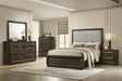 Atlas Dark Oak 5-piece Queen Bedroom Set by Coaster at Eve Furniture